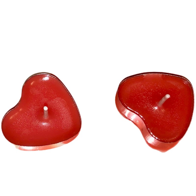 100 Sets Heart shaped Empty Al - огляд і ціна Candle Making Vessels