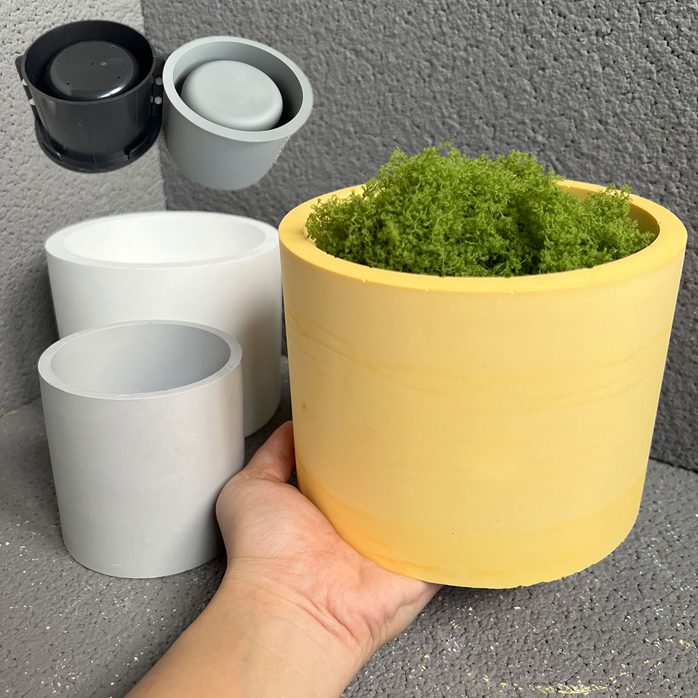 Large Silicone Planter Molds C - огляд і ціна Candle Making Vessels
