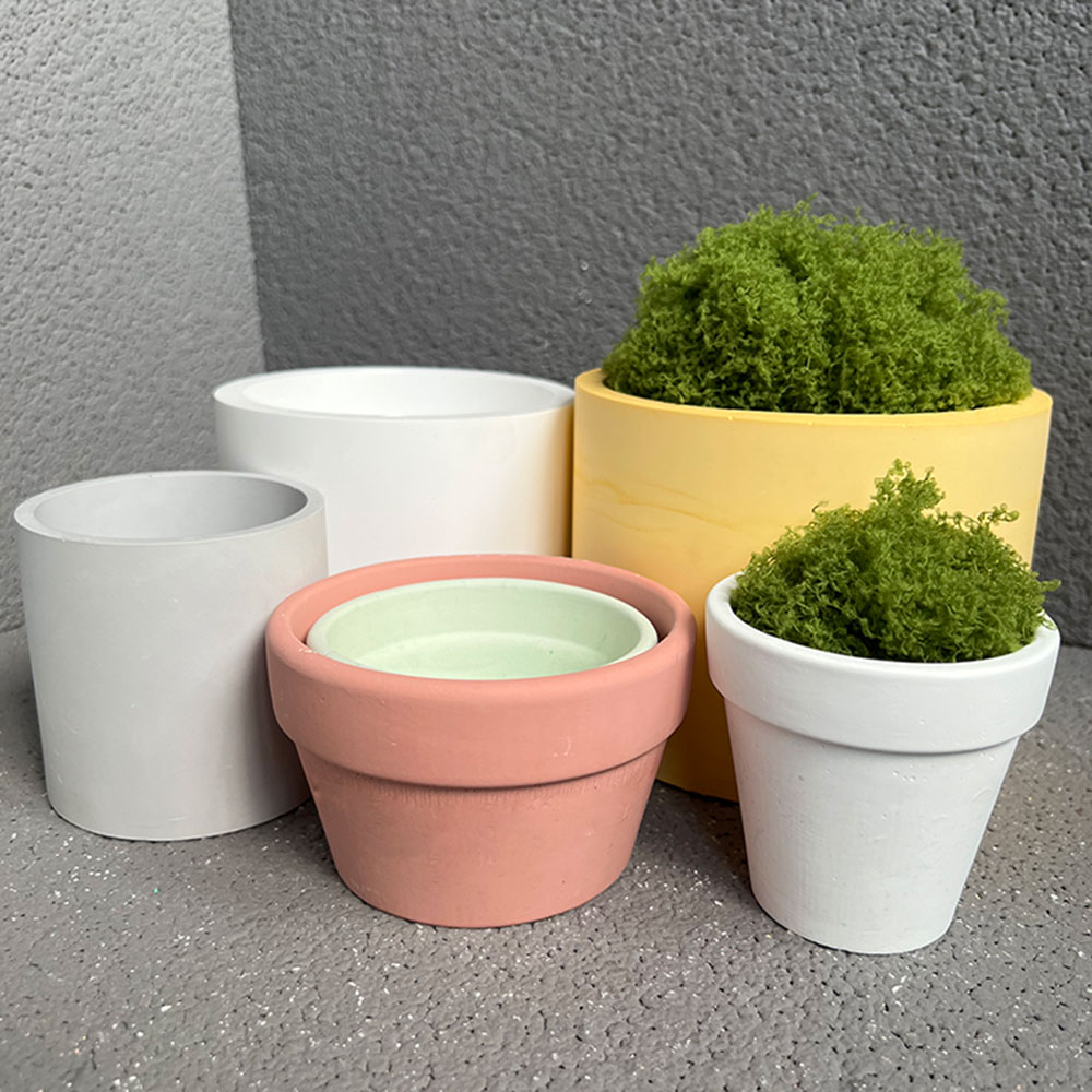 Large Silicone Planter Molds C - огляд і ціна Candle Making Vessels
