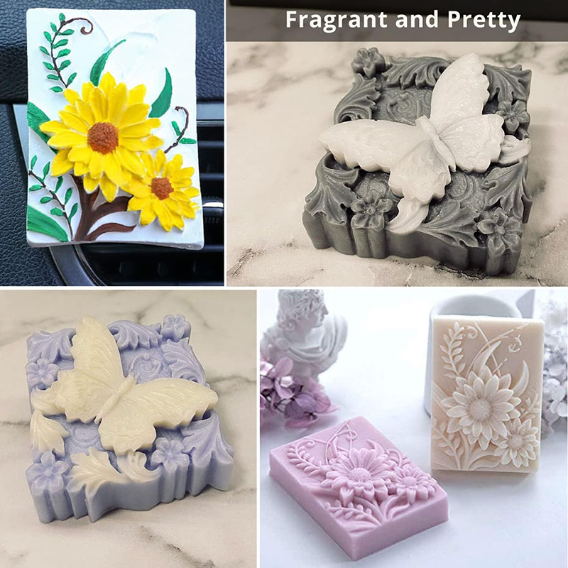 Silicone Soap Mold 3D Butterfl - огляд і ціна Candle Making Bath