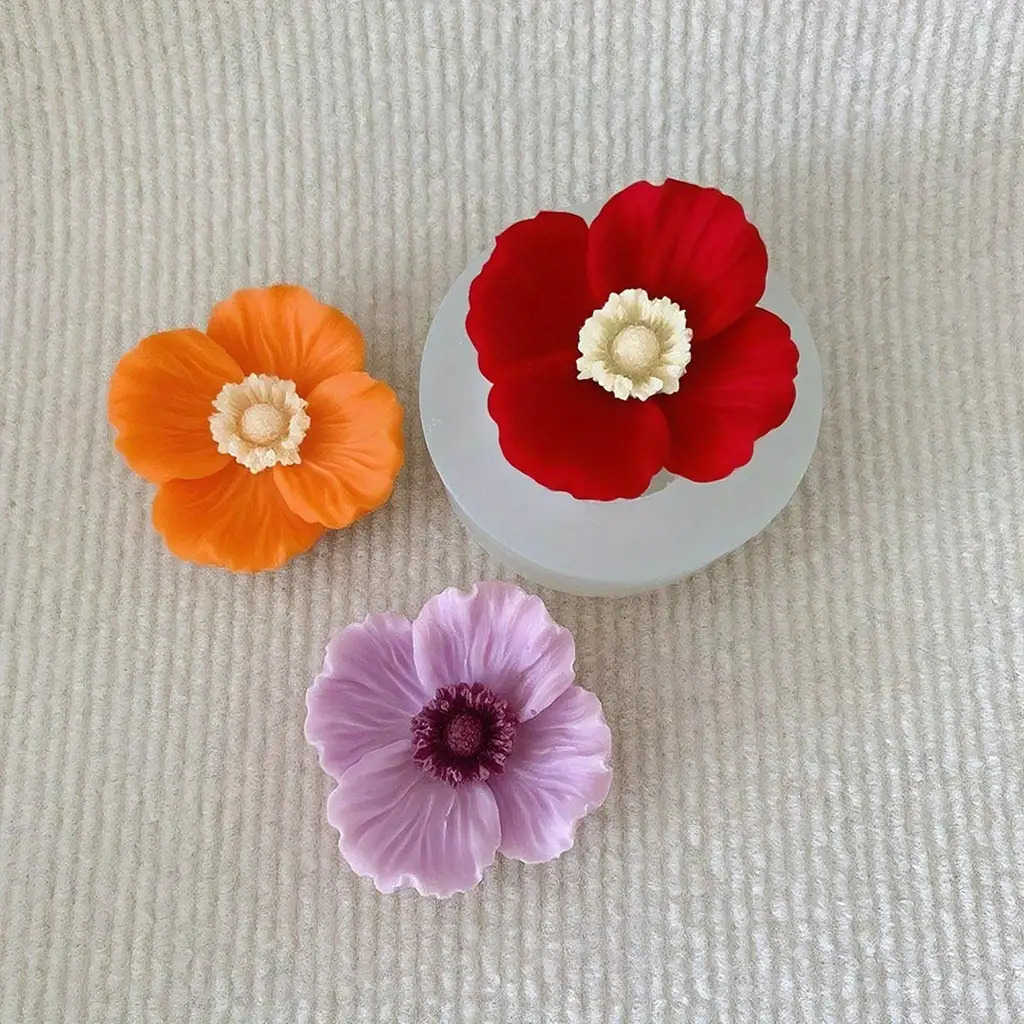 Flower Silicone Candle Mold, C - огляд і ціна Candle Making Vessels