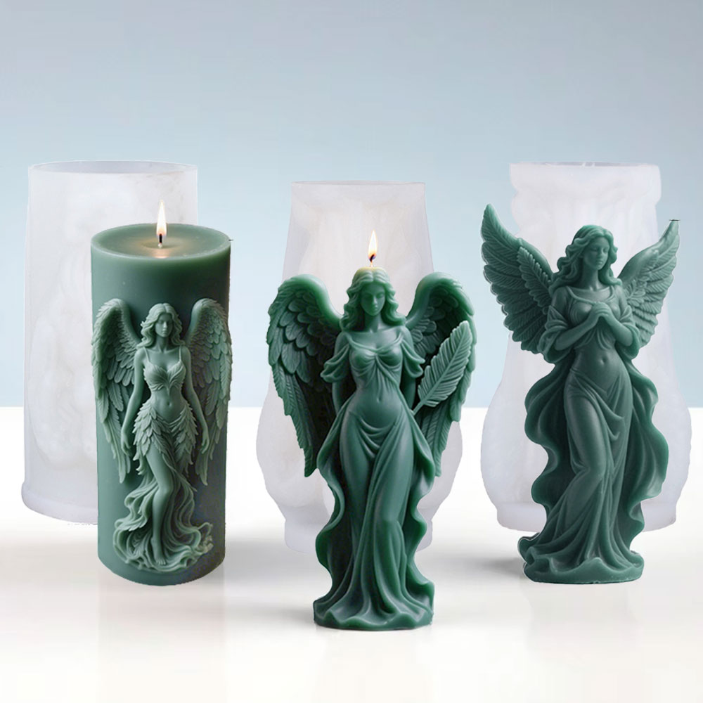 Wings Goddess Scented Silicone - огляд і ціна Candle Making Reno