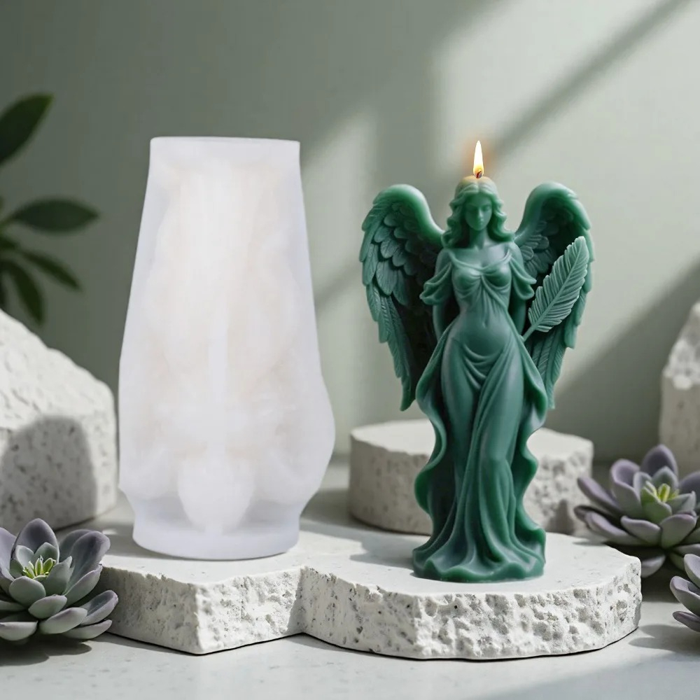 Wings Goddess Scented Silicone - огляд і ціна Candle Making Reno