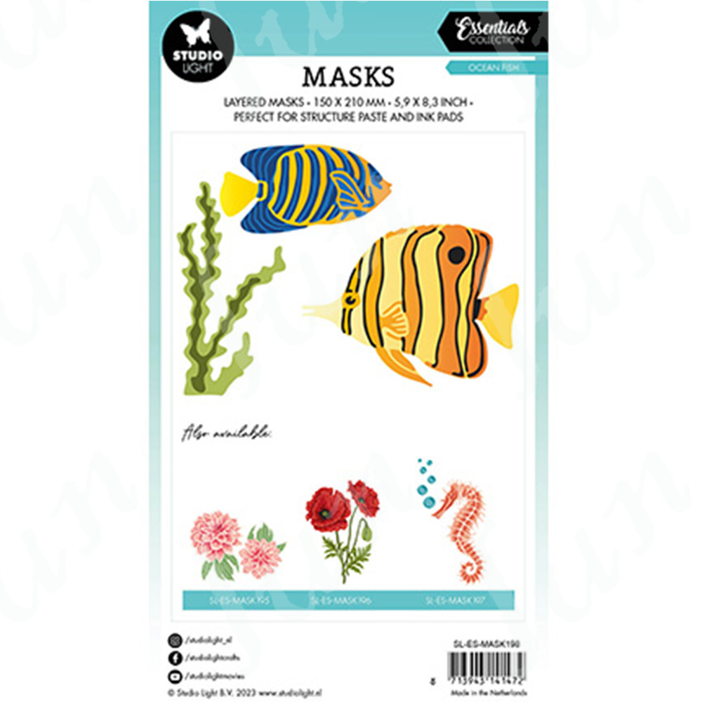 2023 New Ocean Fish Stencils M - огляд і ціна Candle Making Kit Wholesale