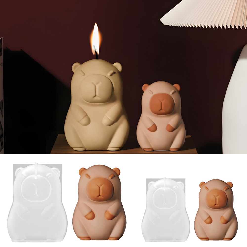 Standing Capybara Scent Candle - огляд і ціна Candle Making Reno