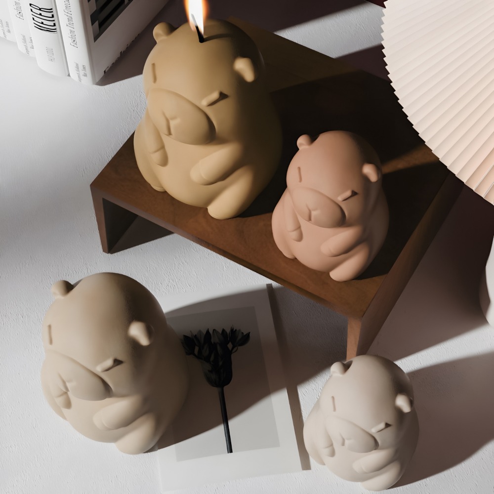 Standing Capybara Scent Candle - огляд і ціна Candle Making Reno