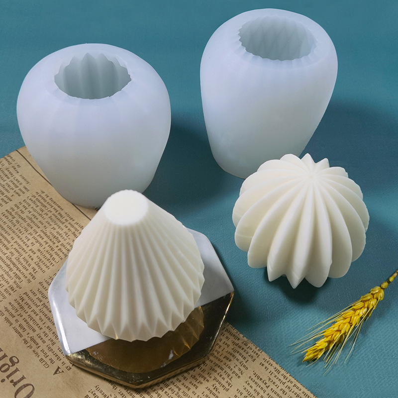3D Silicone Candle Molds Geome - огляд і ціна Candle Making Bath