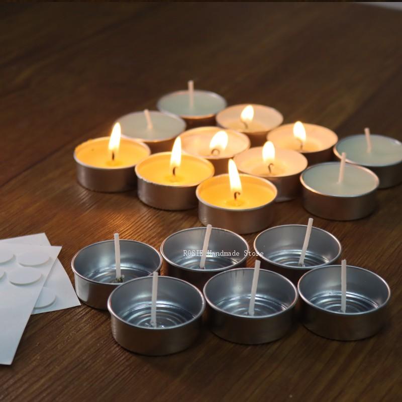 Empty Tea Wax Circular Aluminu - огляд і ціна Candle Making Vessels