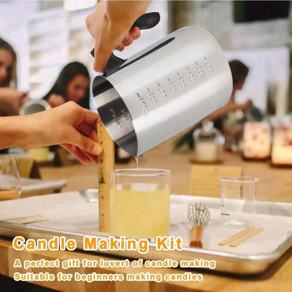 Candle Pouring Pot with Electr - огляд і ціна Candle Making Vessels