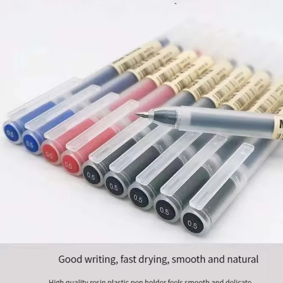 3-6Pcs Kawaii Gel Pen Black/Re - огляд і ціна Muji Stationery Gel Pen