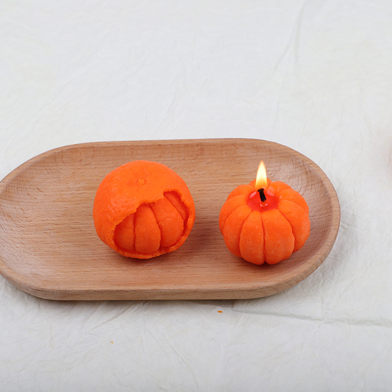3D Orange Candle Mould Silicon - огляд і ціна Candle Making Bath