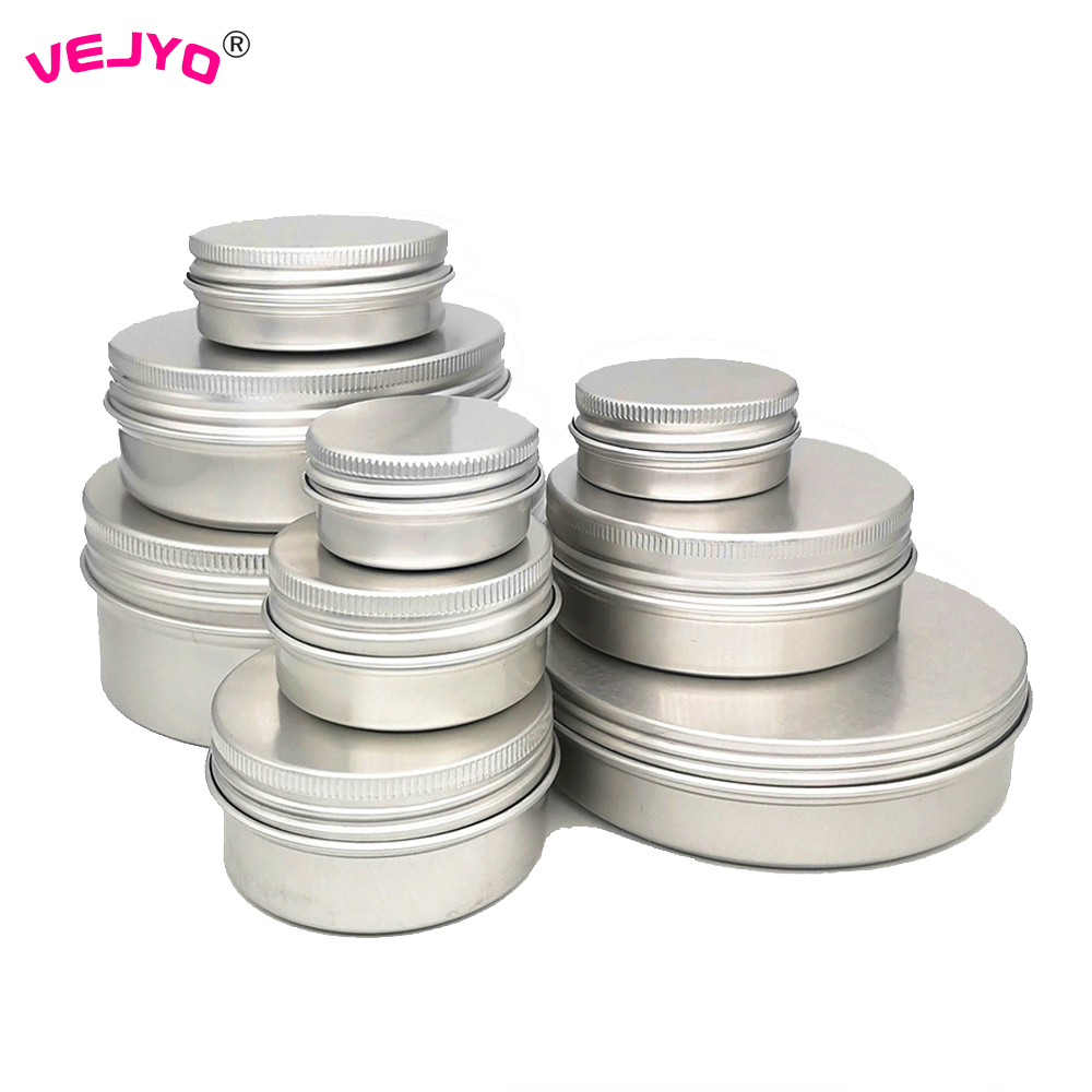 50pcs Cosmetics Container Alum - огляд і ціна Tin Container Lid