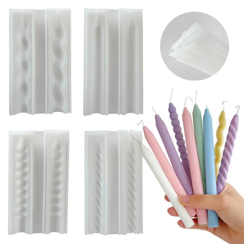 Long Spiral Silicone Candle Mo - огляд і ціна Candle Making Reno