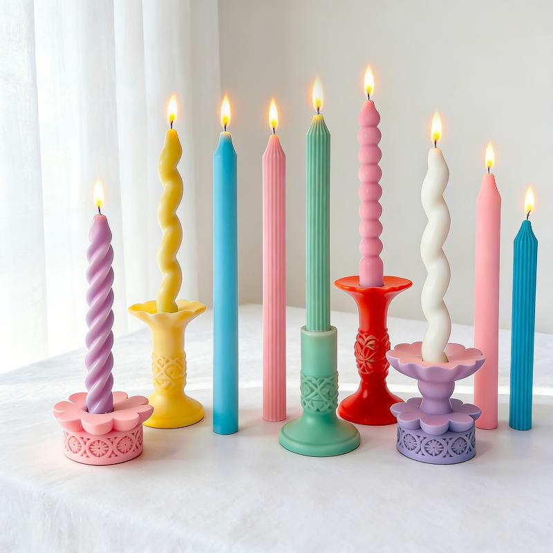 Long Spiral Silicone Candle Mo - огляд і ціна Candle Making Reno