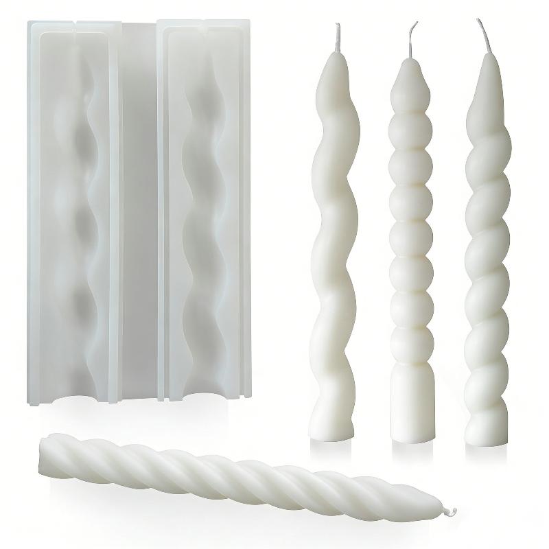 Long Spiral Silicone Candle Mo - огляд і ціна Candle Making Reno