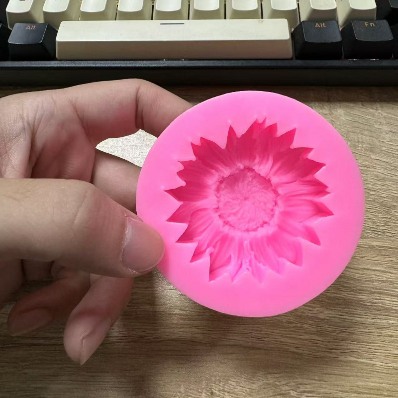 1Sunflower Silicone Craft Mold - огляд і ціна Candle Making Reno