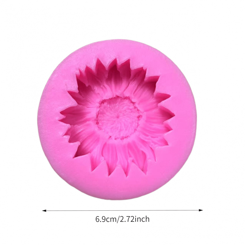 1Sunflower Silicone Craft Mold - огляд і ціна Candle Making Reno