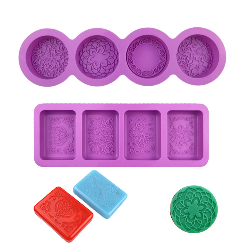 Flower Pattern Silicone Mold F - огляд і ціна Candle Making Bath