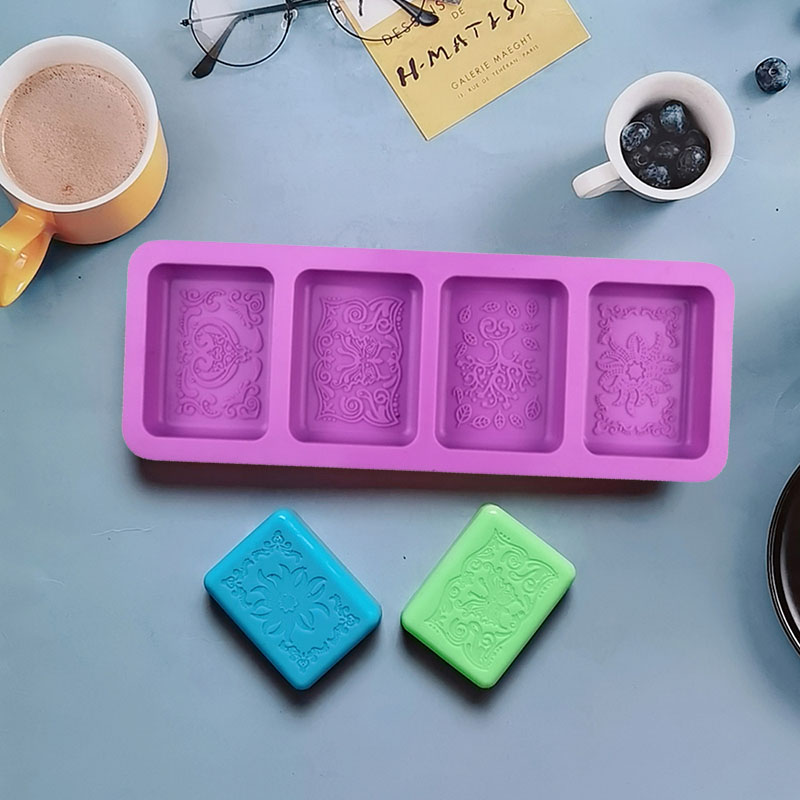 Flower Pattern Silicone Mold F - огляд і ціна Candle Making Bath