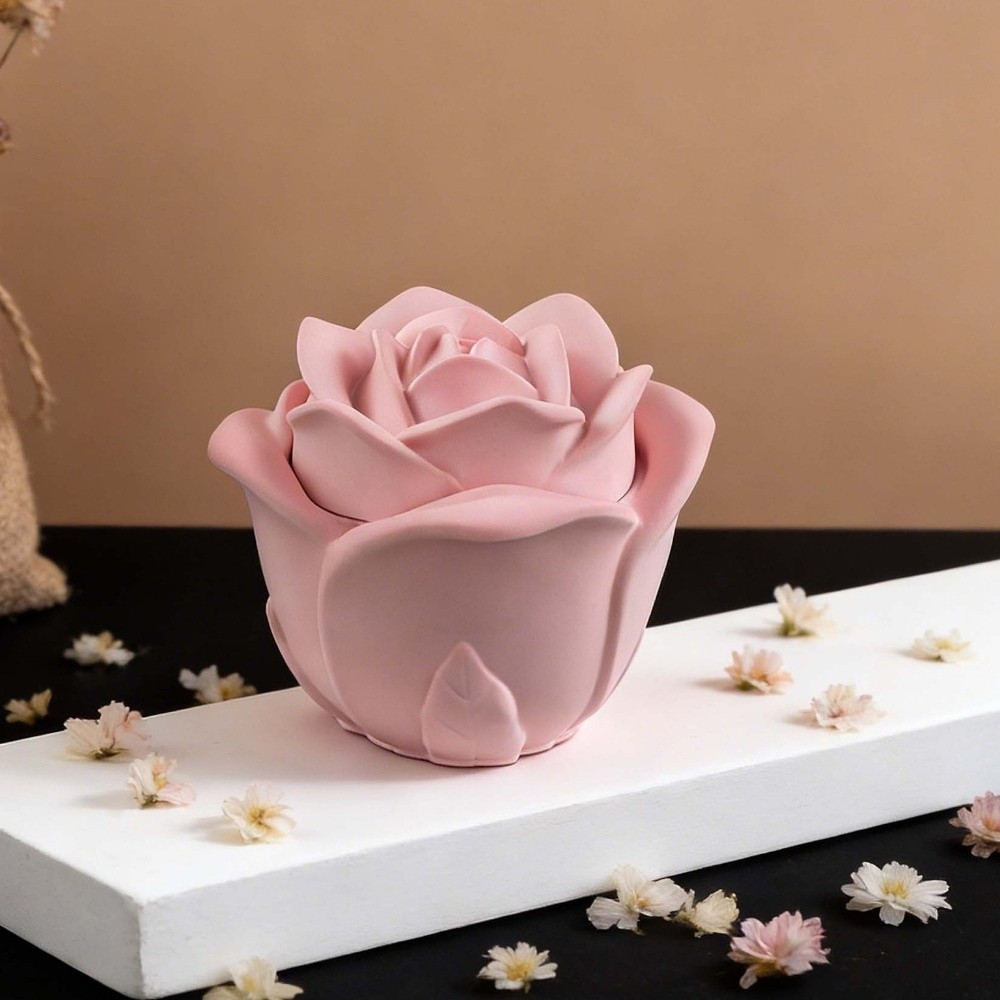 Candle Vessel Silicone Rose Fl - огляд і ціна Candle Making Vessels
