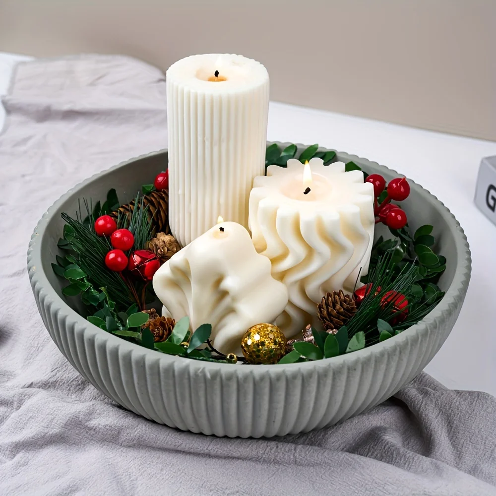 1 Ring Silicone Mould for Epox - огляд і ціна Candle Making Vessels