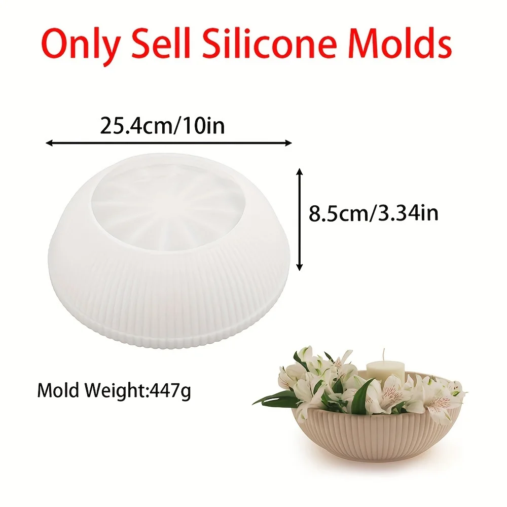 1 Ring Silicone Mould for Epox - огляд і ціна Candle Making Vessels