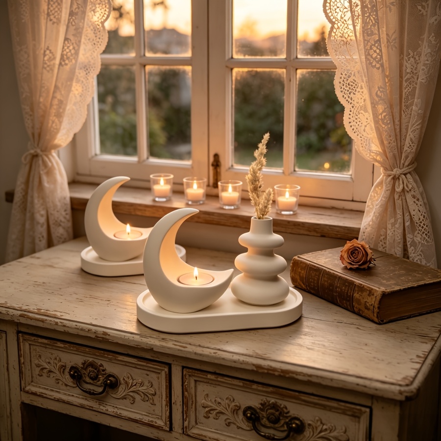 4pcs Set Including Moon Candle - огляд і ціна Candle Making Kit Wholesale