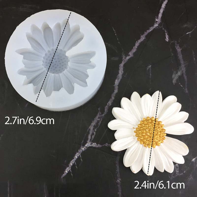 DIY Candle Silicone Mold Daisy - огляд і ціна Candle Making Reno