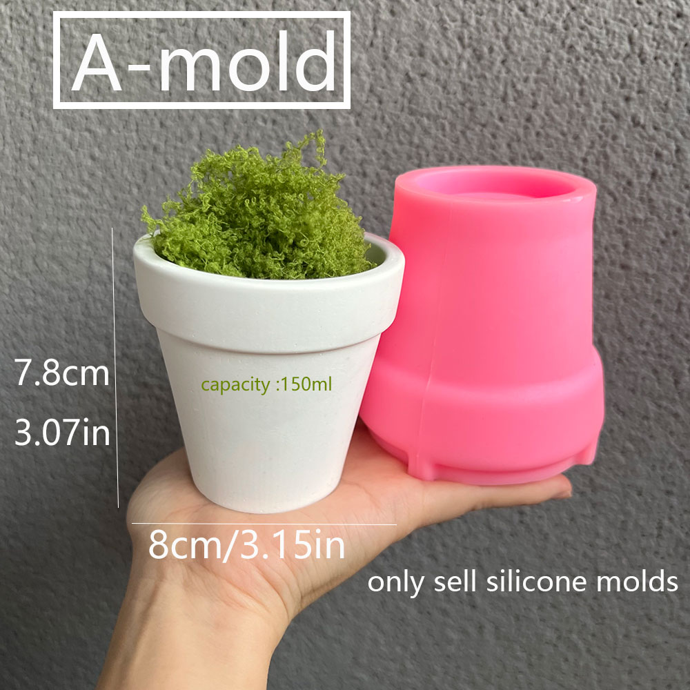 Large Concrete Plant Pot Silic - огляд і ціна Candle Making Vessels