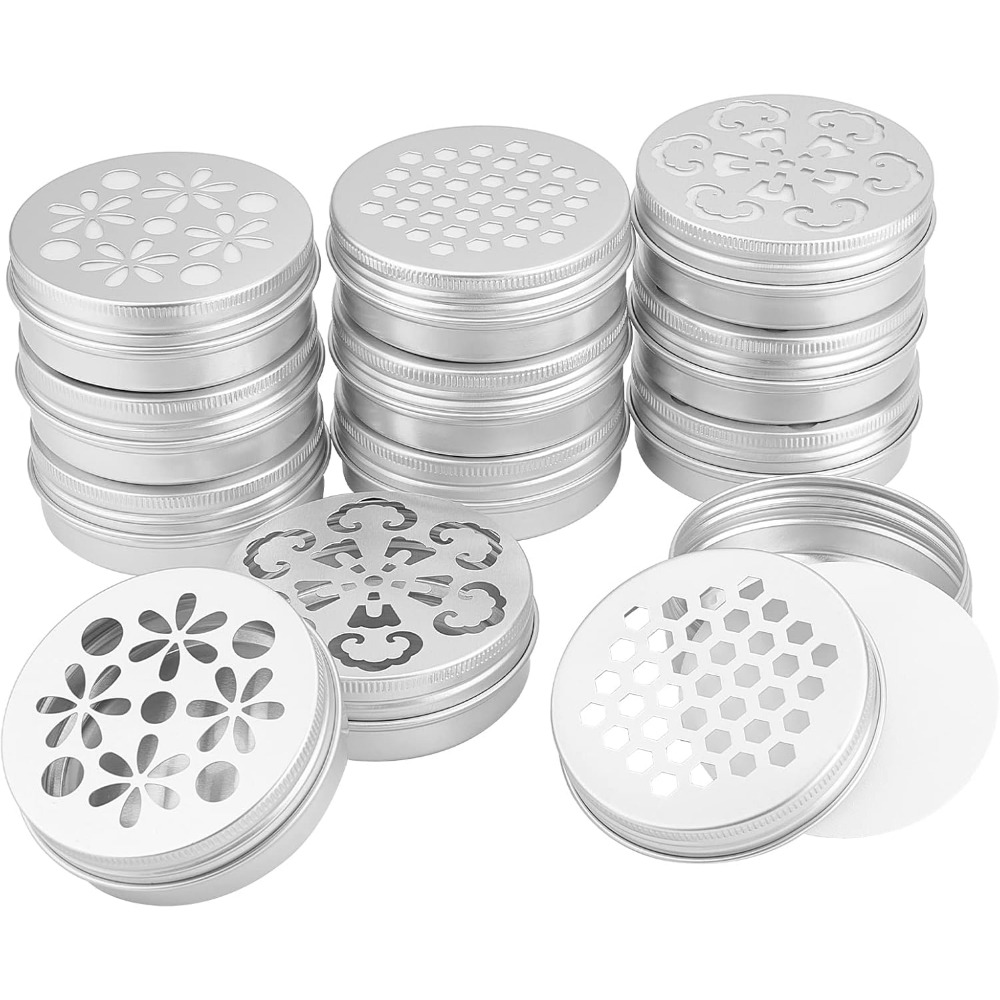 2 Ounce Aluminium Tins 12pcs 3 - огляд і ціна Tin Container Lid