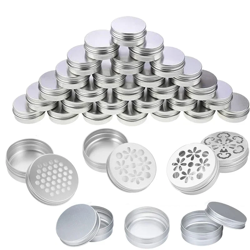 10Pcs Empty 5g-60g Round Alumi - огляд і ціна Tin Container Lid