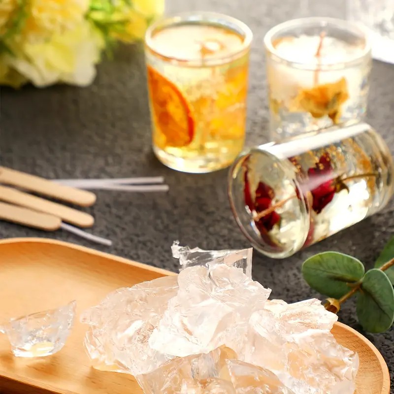 Transparent Crystal Wax, Jelly - огляд і ціна Candle Making Vessels